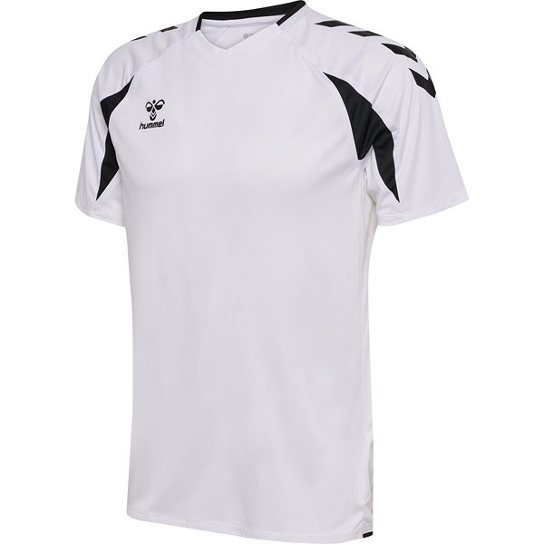 Hummel Core 2.0 Shirt Korte Mouw Kinderen - Wit / Zwart