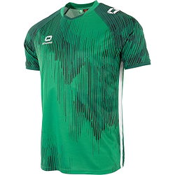 Stanno Hatch Shirt Korte Mouw Heren - Groen / Wit