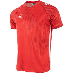 Stanno Hatch Shirt Korte Mouw Kinderen - Rood / Wit