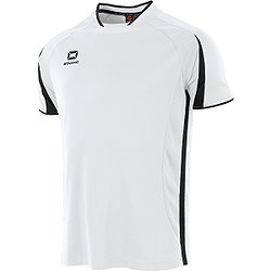 Stanno Unity Shirt Korte Mouw Heren - Wit / Zwart