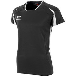 Stanno Unity Shirt Korte Mouw Dames - Zwart / Wit