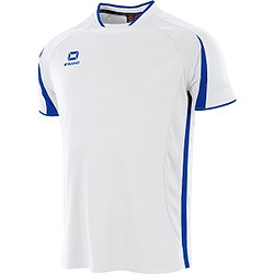 Stanno Unity Shirt Korte Mouw Kinderen - Wit / Royal