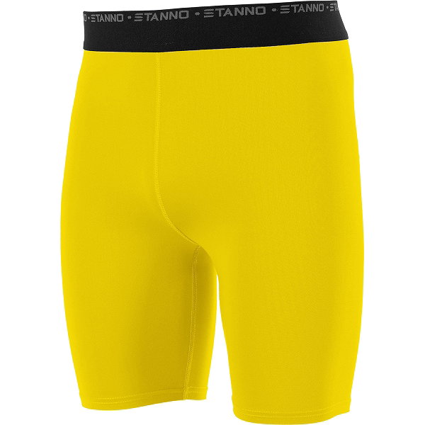 Stanno Core Baselayer Cuissard Mi-Long Hommes - Jaune
