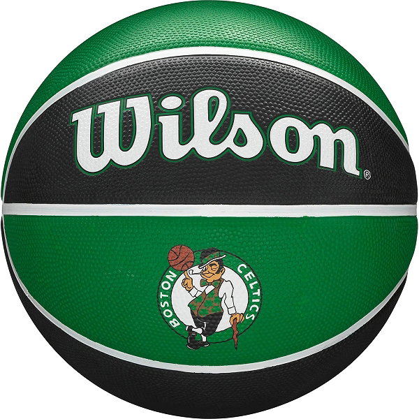 Wilson Nba Boston Celtics (Size 7) Basketbal - Zwart / Groen