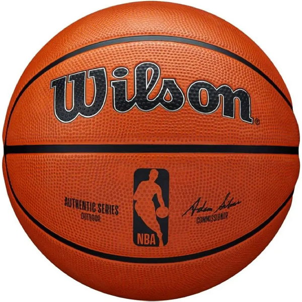 Wilson Nba Authentic Series Outdoor (Size 7) Basketbal Heren - Oranje