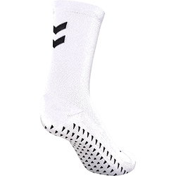 Hummel Essential Gripsocken - Weiß / Schwarz
