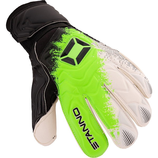 Stanno Ultimate Grip V Torwarthandschuhe Kinder - Weiß / Grün / Schwarz