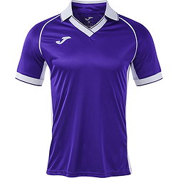 Joma Vintage Eco Retro Shirt Korte Mouw Heren - Paars / Wit