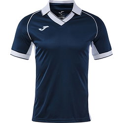 Joma Vintage Eco Retro Maillot Manches Courtes Enfants - Marine / Blanc