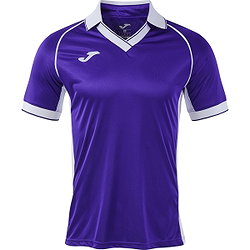 Joma Vintage Eco Retro Shirt Korte Mouw Kinderen - Paars / Wit
