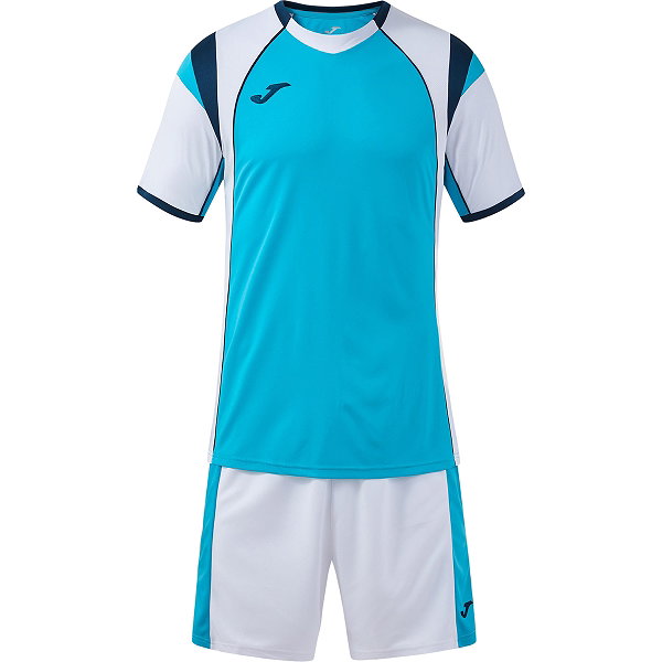 Joma Proliga Set Sporttenue Korte Mouw Heren - Turkoois / Wit / Marine