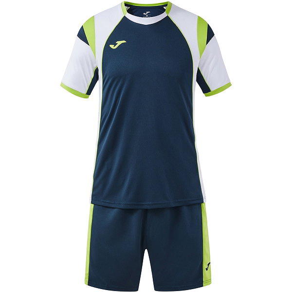 Joma Proliga Set Sport-Outfit Kurzarm Herren - Marine / Weiß / Neongrün