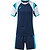 Joma Proliga Set Sporttenue Korte Mouw Heren - Marine / Wit / Turkoois