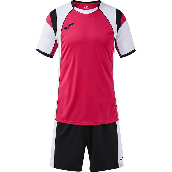 Joma Proliga Set Sporttenue Korte Mouw Heren - Fuchsia / Wit / Zwart