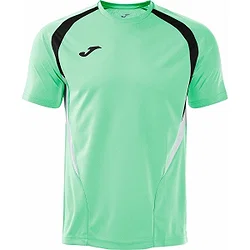 Joma Championship 20 Shirt Korte Mouw Heren - Lichtgroen / Zwart / Wit