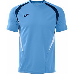Joma Championship 20 Shirt Korte Mouw Heren - Hemelsblauw / Marine / Wit