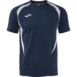 Joma Championship 20 Shirt Korte Mouw Heren - Marine / Cloud / Wit