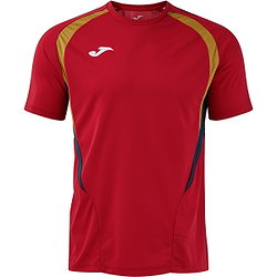 Joma Championship 20 Trikot Kurzarm Kinder - Rot / Gold / Marine