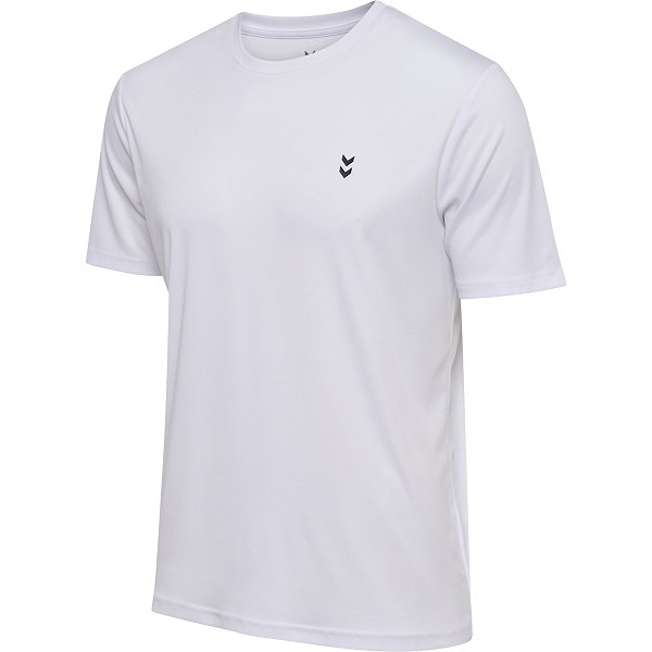 Hummel Pulse Training T-Shirt Hommes - Blanc