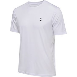 Hummel Pulse Training T-Shirt Hommes - Blanc