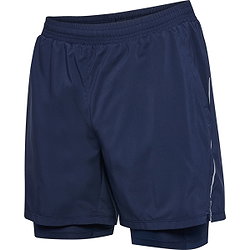 Newline Fast Short De Running 2-En-1 Hommes - Marine