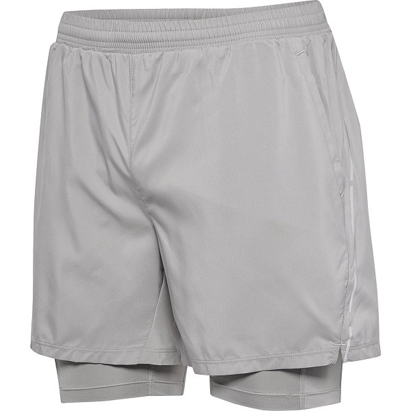 Newline Fast 2-In-1 Hardloopshorts Heren - Titanium