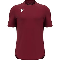 Macron Void Maillot Manches Courtes Hommes - Bordeaux