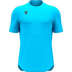 Macron Void Maillot Manches Courtes Hommes - Neon Sky
