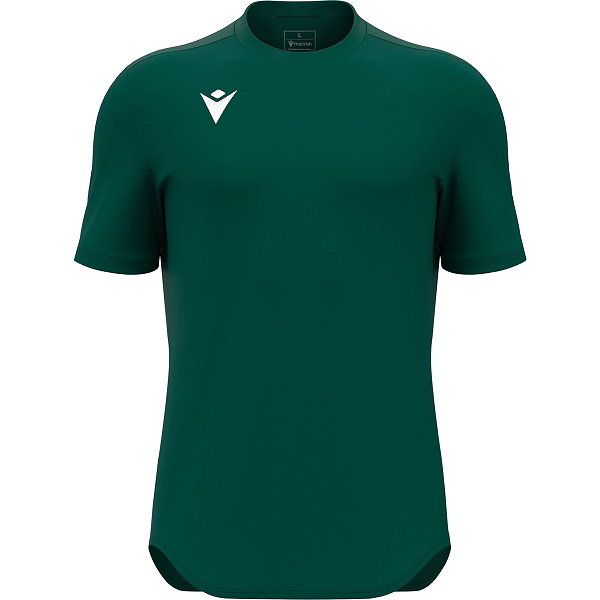 Macron Void Maillot Manches Courtes Enfants - Bottle Green
