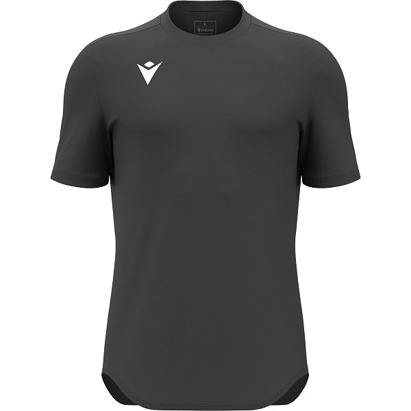 Macron Void Maillot Manches Courtes Enfants - Anthracite