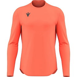 Macron Void Maillot À Manches Longues Hommes - Coral Fluor