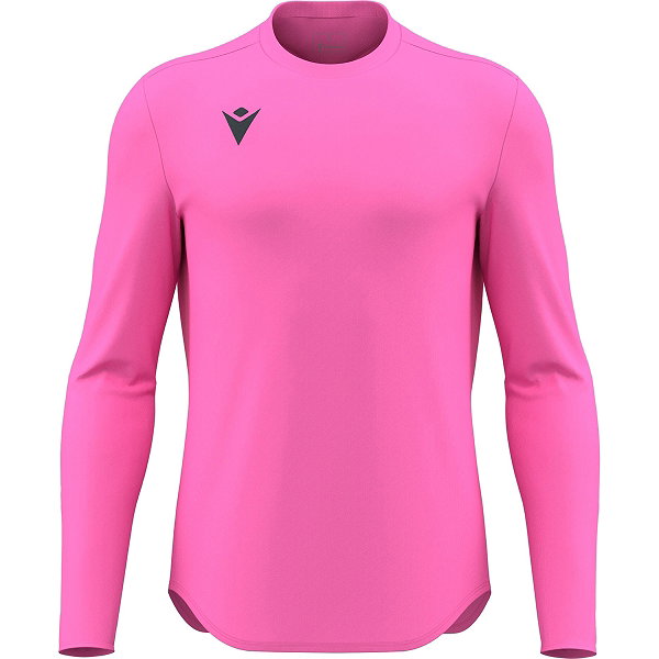 Macron Void Voetbalshirt Lange Mouw Heren - Roze