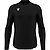 Macron Void Voetbalshirt Lange Mouw Heren - Zwart