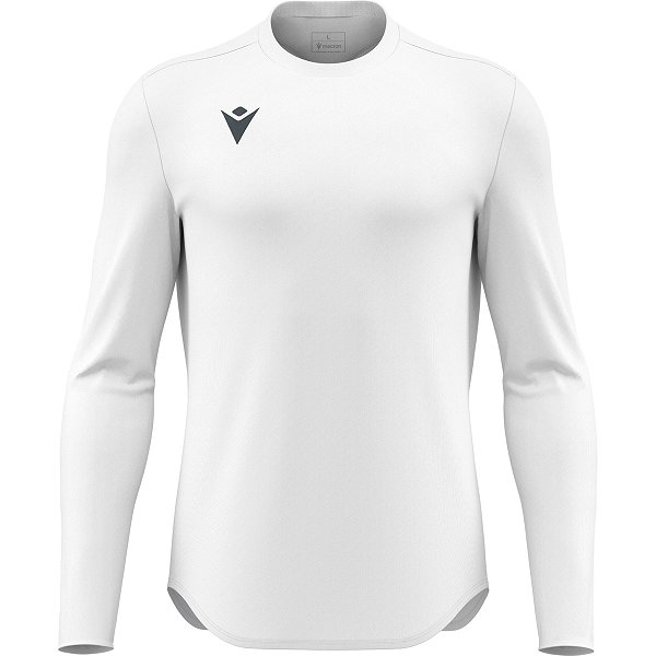 Macron Void Trikot Langarm Kinder - Weiß