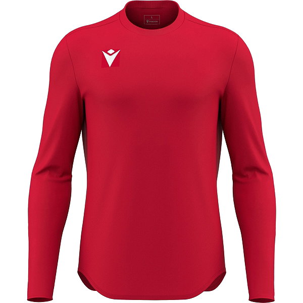 Macron Void Maillot À Manches Longues Enfants - Rouge