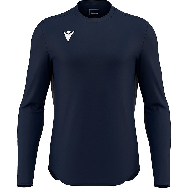 Macron Void Voetbalshirt Lange Mouw Kinderen - Marine