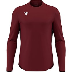 Vorschau: Macron Void Trikot Langarm Kinder - Bordeaux
