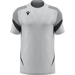 Présentation: Macron Rising Totem Maillot Manches Courtes Hommes - Gris Pierre / Anthracite