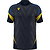 Macron Rising Totem Maillot Manches Courtes Hommes - Marine / Jaune