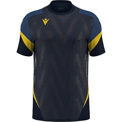 Vorschau: Macron Rising Totem Trikot Kurzarm Kinder - Marine / Gelb
