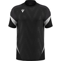 Macron Rising Totem Maillot Manches Courtes Enfants - Noir / Blanc
