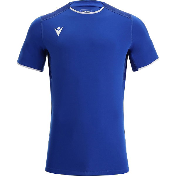 Macron Rhodium Eco Trikot Kurzarm Kinder - Royal / Weiß
