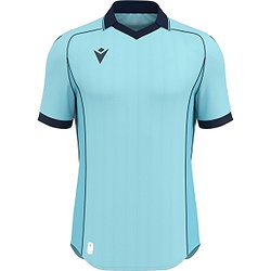 Macron Warden Eco Shirt Korte Mouw Heren - Hemelsblauw / Marine