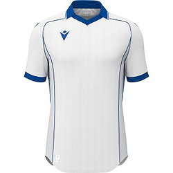 Macron Warden Eco Trikot Kurzarm Kinder - Weiß / Royal