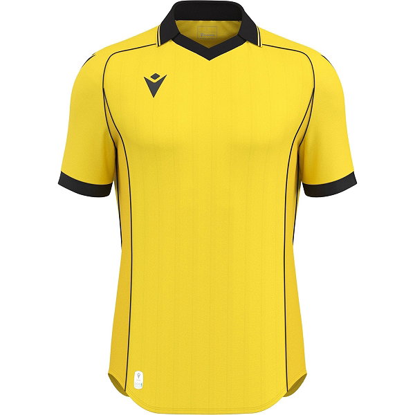 Macron Warden Eco Trikot Kurzarm Kinder - Gelb / Schwarz