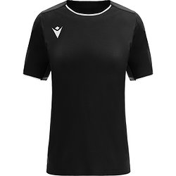 Macron Widia Eco Maillot Manches Courtes Femmes - Noir / Blanc