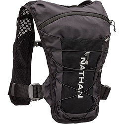 Nathan Quickstart 3.0 6 Liter Hardlooprugzak - Zwart / Zilver Reflecterend
