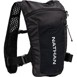 Nathan Quickstart 3.0 4 Liter Hardlooprugzak - Zwart / Zilver Reflecterend