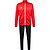 Hummel Logo Survêtement Polyester Hommes - Rouge / Noir