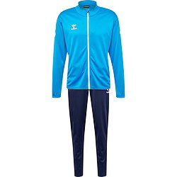 Hummel Logo Trainingspak Polyester Heren - Sky Blue / Marine